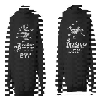 Kenya Mombasa African Safari Sweatshirt - Monsterry