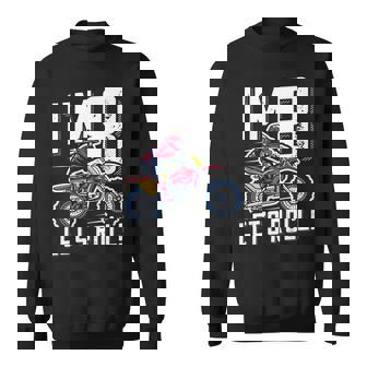 Kids 8th Birthday Motor Cross Dirt Bike Im 8 Lets Roll Sweatshirt - Monsterry