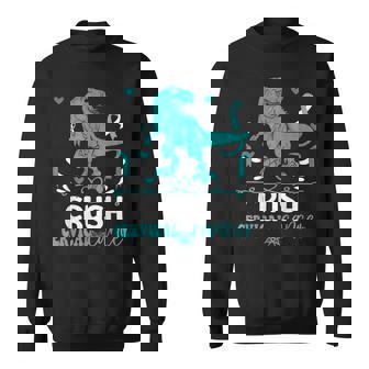 Kids Cervical Cancer Awareness Monster Truck Toddler Boy Sweatshirt - Monsterry