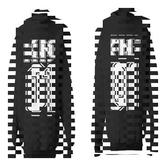 Kings 01 Best Couple For Friendship Day Valentine Sweatshirt - Monsterry