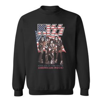 Kiss Kick Em In The Th Sweatshirt - Geschenkecke