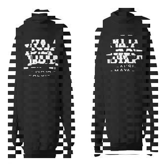 Kuala Lumpur Malaisie – Souvenir Deacances Universitaire Sweater e - Cadeauxyz