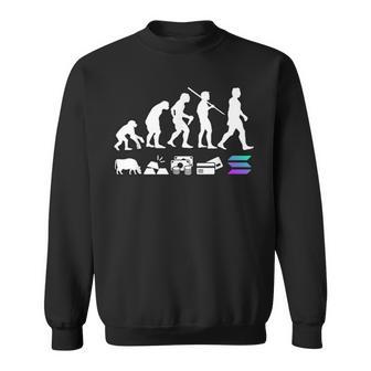 La Evolución Del Dinero En Solana La Criptografía De Solana Camisa de entrenamiento - Regaloses