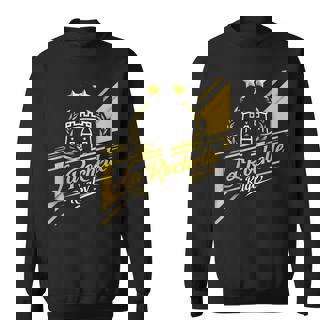 La Rochelle 2 Étoiles Rugby Supporter Rochelais Cadeau Sweater e - Cadeauxyz