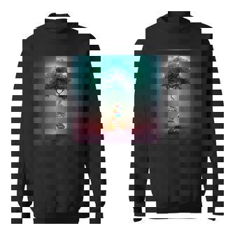 L'adn Arbre Deieu De L'espace Engoufle Le Soleil Sweater e - Cadeauxyz