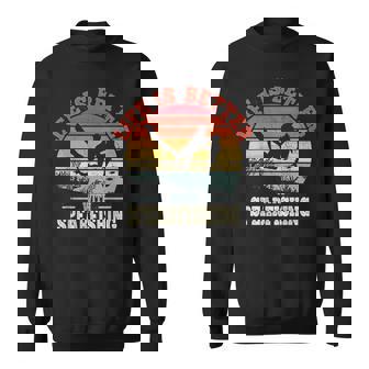 Laida Es Mejor Con La Pesca Submarina Retro Para Hombre Submarinero Camisa de entrenamiento - Regaloses