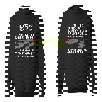 Laie Est Meilleure Avec Les Amateurs De Serpents Anacondas Sweater e - Cadeauxyz