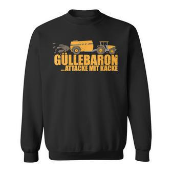 Landillage Güllebaron Attack With Poo Farmer Sweatshirt - Geschenkecke