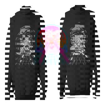 Laser Cat Eyes Kitten Ufo Retro 80S Cats Lovers Camisa de entrenamiento - Regaloses