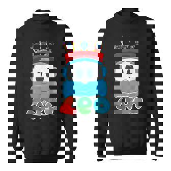 Le Camion Benne Curieux Leo Et Les Robots Sweater e - Cadeauxyz