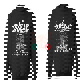 Le Sanglier Humour Animaux Chasse Plaisanterie Sortie Papa Sweater e - Cadeauxyz