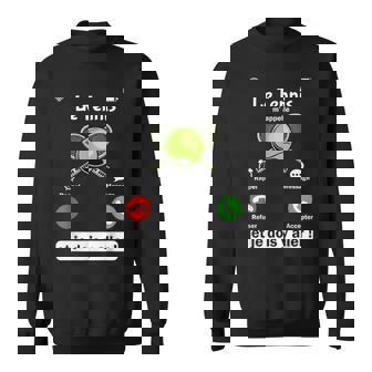 Le Tennis M'appelle Joueur De Tennis Padel Drôle Rigolo Sweater e - Cadeauxyz