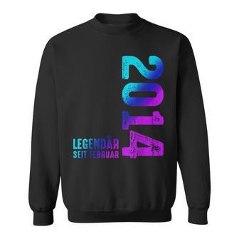 Legendary Since February 2014 Birthday Limited Edition Sweatshirt - Geschenkecke