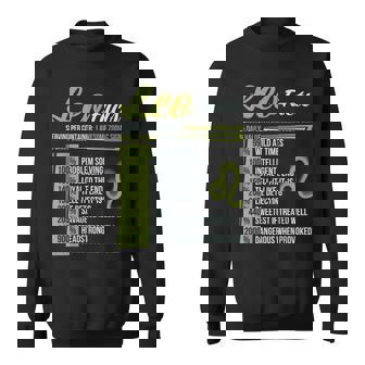 Leo Facts Traits Horoscope Zodiac Astrological Sign Small Sweatshirt - Monsterry