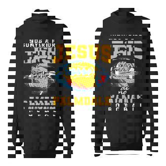 Les Dimanche Sont Pour Jésus Et Palmdale Football Californie Sweater e - Cadeauxyz