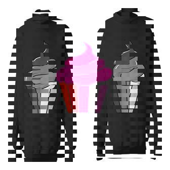 Lesbian Cupcake Lesbian Sweatshirt - Monsterry