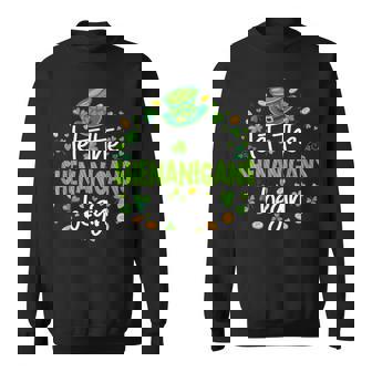 Let The Shenanigans Begin St Patrick's Day Shenanigans Sweatshirt - Seseable