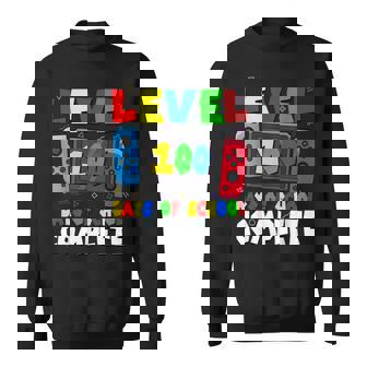 Level 100 Days Of School Complete Boys 100Th Day Of School Sweatshirt - Thegiftio