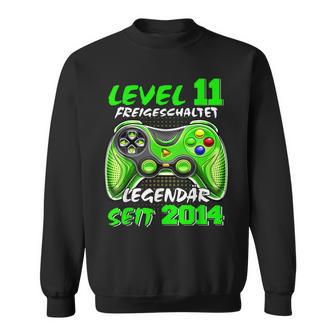 Level 11 Birthday Boy Gamer 2014 11Er Birthday Sweatshirt - Geschenkecke