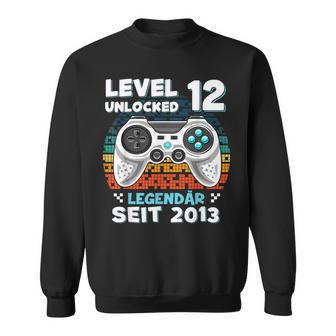 Level 12 Jahre Geburtstags Junge Gamer 2013 Geburtstag Sweatshirt - Geschenkecke