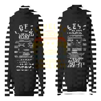 Level 14 Unlocked 14Th Birthday 14 Year Old Gamer Bday Sweatshirt | Mazezy
