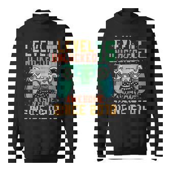 Level 15 Unlocked 15Th Birthday 15 Year Old Boy Gaming Sweatshirt | Mazezy