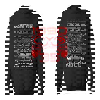 Level 35 Unlocked Awesome Since 1990 35Th Birthday Gaming Sweatshirt | Mazezy