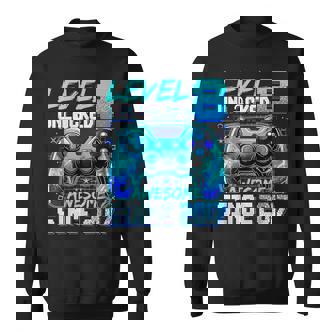 Level 8 Unlocked 8Th Birthday Boys Gamer 8 Year Old Sweatshirt - Seseable