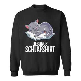 Lieblings Cat Sleep Sweatshirt - Geschenkecke