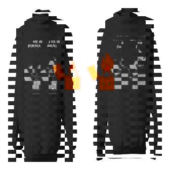 Lighter Mexican Food Flue Sauce Hot Taco Salsa Snack Sweatshirt - Monsterry