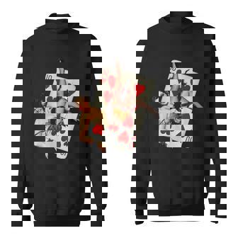 Lingerie Pin Up Sexy Avec Carte De Poker Sweater e - Cadeauxyz