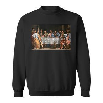 The Lord Jesus Christ With 12 Apostles On The Supper Of The Father S Sweatshirt - Geschenkecke