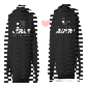 I Love Adonai I Heart Adonai Sweatshirt - Monsterry