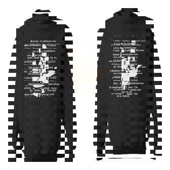 I Love You In Different Languages ASL Sweatshirt - Monsterry