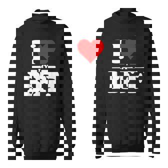 I Love Heart My Bff Mejores Amigos Para Siempre Camisa de entrenamiento - Regaloses