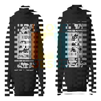I Love Jesus Faith For My Church Faithful God Is Sweatshirt - Monsterry