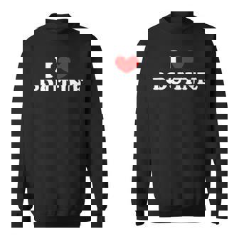 I Love Poutine I Heart Poutine Sweatshirt - Monsterry