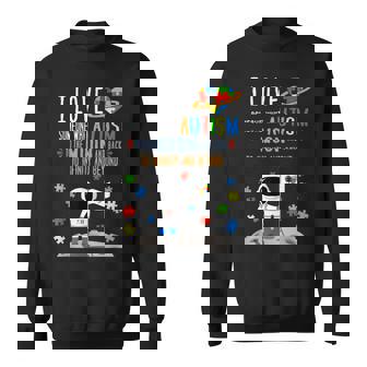 I Love Someone With Autism To The Moon And Back T-Shirt Sweatshirt - Monsterry