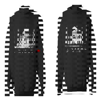 I Love Taj Mahal Agra Indieintage Inde Skyline India Sweater e - Cadeauxyz