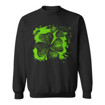 Lucky Charm Four Leaf Clover Irish Clover S Sweatshirt - Geschenkecke