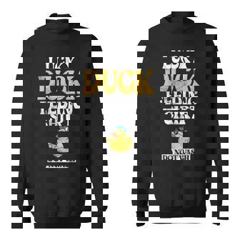 Lucky Duck Feeding Shirt Sweatshirt - Monsterry