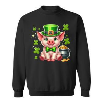 Lucky Pig New Year's Eve Pig New Year Lucky Pigs Sweatshirt - Geschenkecke