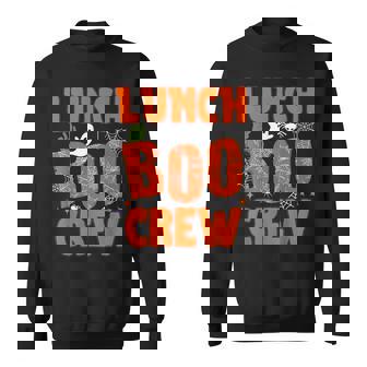 Lunch Lady Boo Crew Cafeteria Halloween Costume Matching Tee Sweatshirt - Monsterry