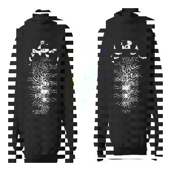 Lune Phases Lunaires Amoureux Des Arbres Environnement 50E Sweater e - Cadeauxyz