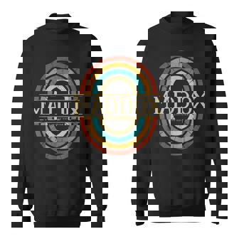 Maddox Name Personalized Men Boys Vintage Appreciation Sweatshirt - Monsterry