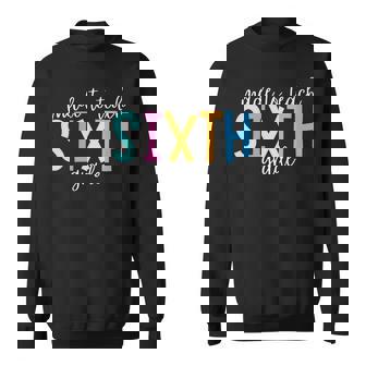 Made To Teach Sixth Grade Teacher First Day Back To School Premium Sweatshirt - Monsterry