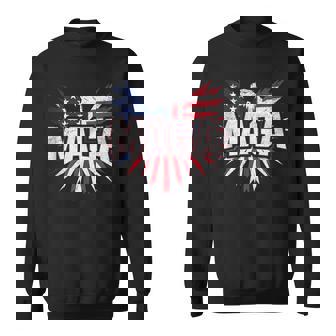 Maga American Flag Patriotic Eagle Mullet Tank Top Sweatshirt - Monsterry