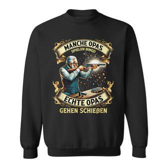 Manche Grandpa Play Bingo Real Grandpa Go Shooting Sweatshirt - Geschenkecke