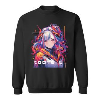 Manga Anime Aesthetic Cyberpunk Techwear Harajuku Sweatshirt - Geschenkecke