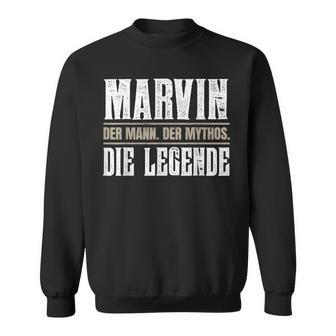 Marvin First Name Name Marvin Sweatshirt - Geschenkecke